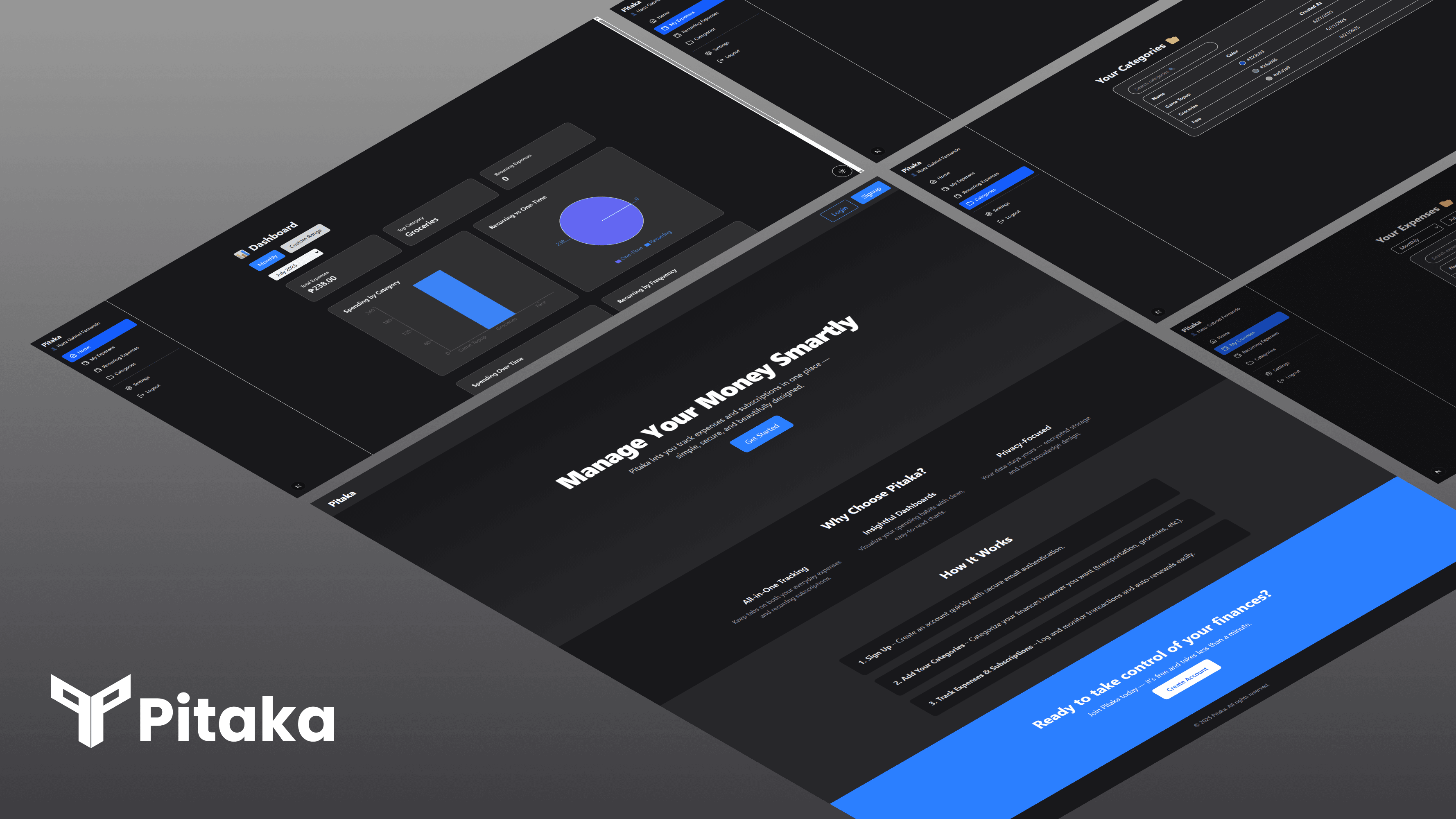 Pitaka - Expense & Subscription Tracker